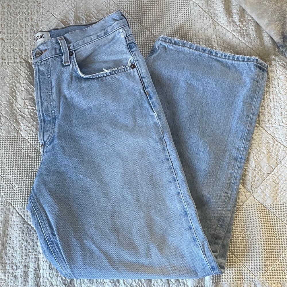 AGOLDE Low Rise Baggy